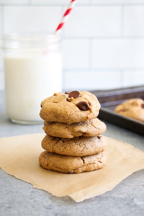Chocolate-Cherry Tahini Cookies