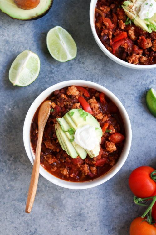 Easy Weeknight Turkey Chili