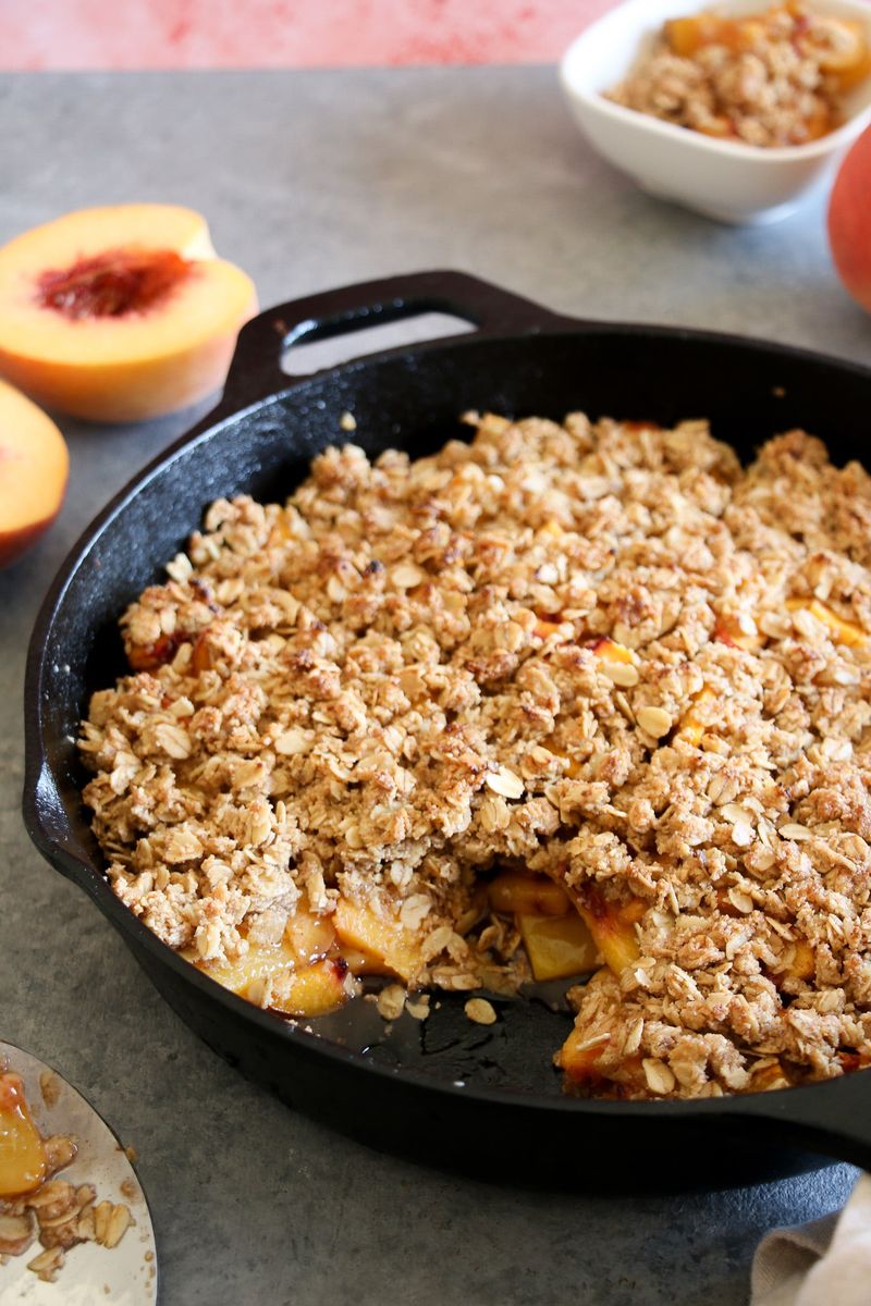 Gluten-Free Peach Crisp