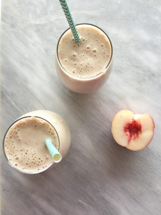 Peaches and Cream Smoothie