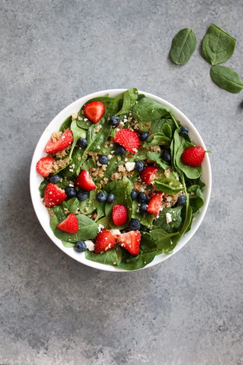 Summer Berry & Quinoa Salad