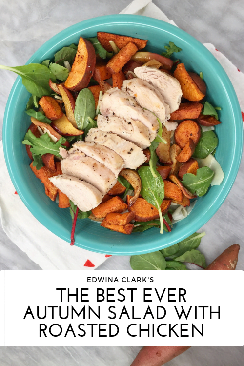 Easy Autumn salad pin