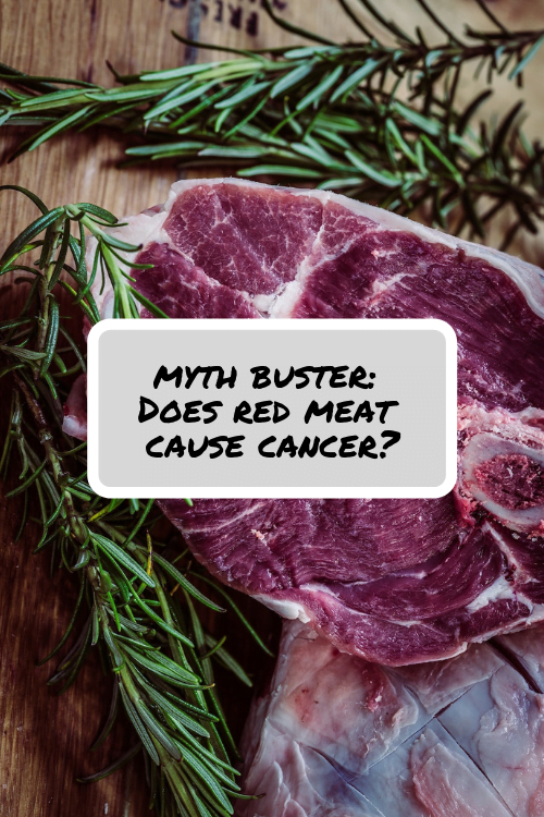 Does red meat cause cancer pin?